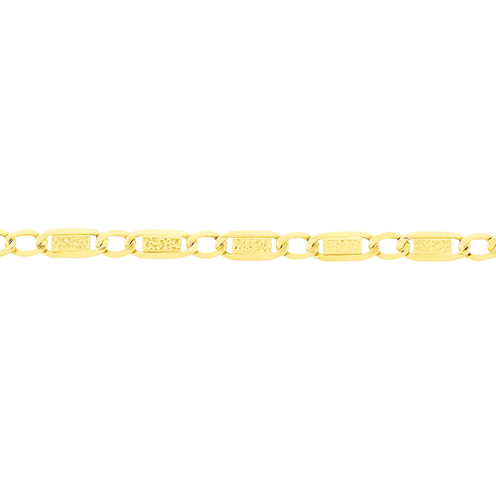 Bracelet Anouch Plaquette Or Jaune - Bracelets chaîne Femme | Histoire d’Or