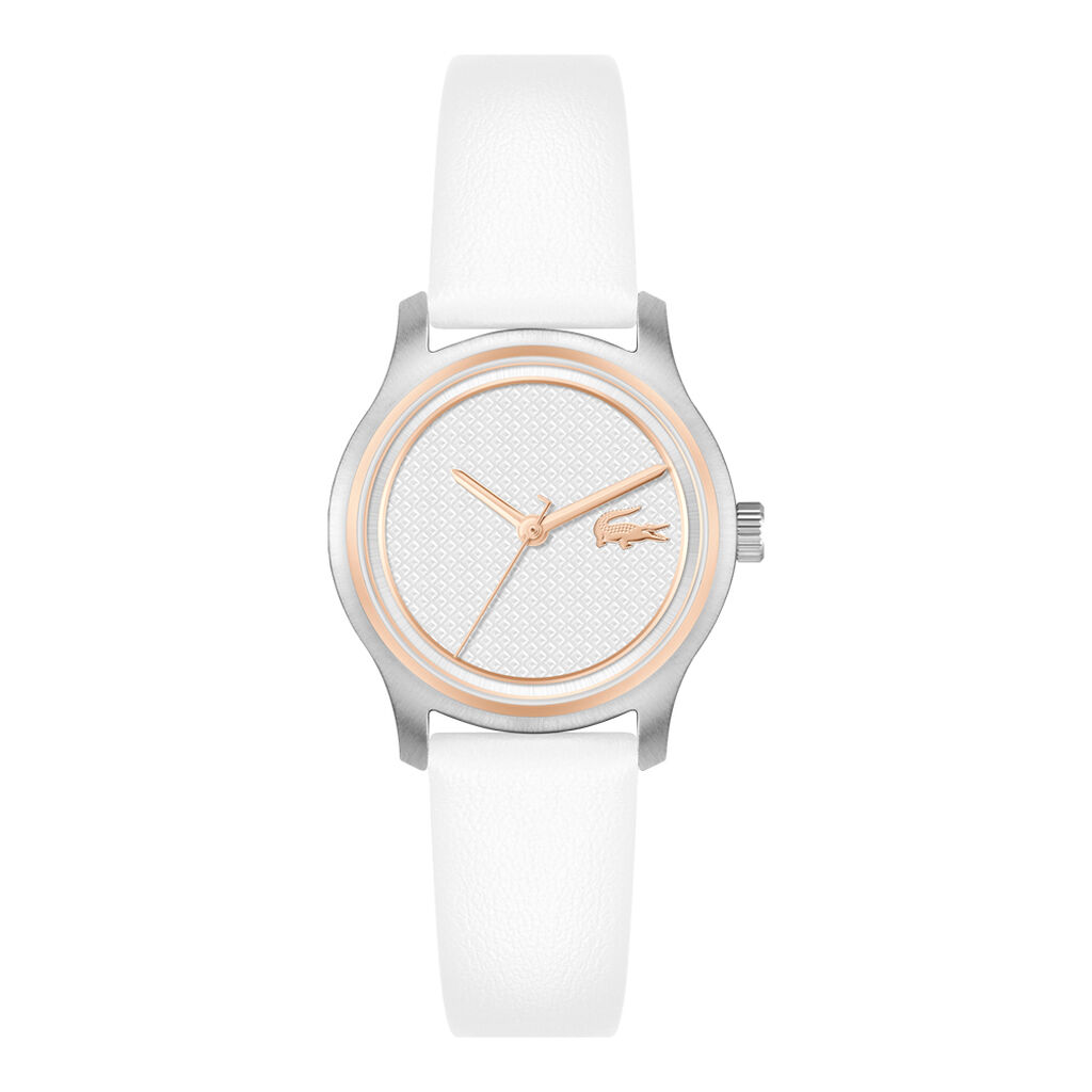 Montre Lacoste Elyse Blanc - Montres Femme | Histoire d’Or