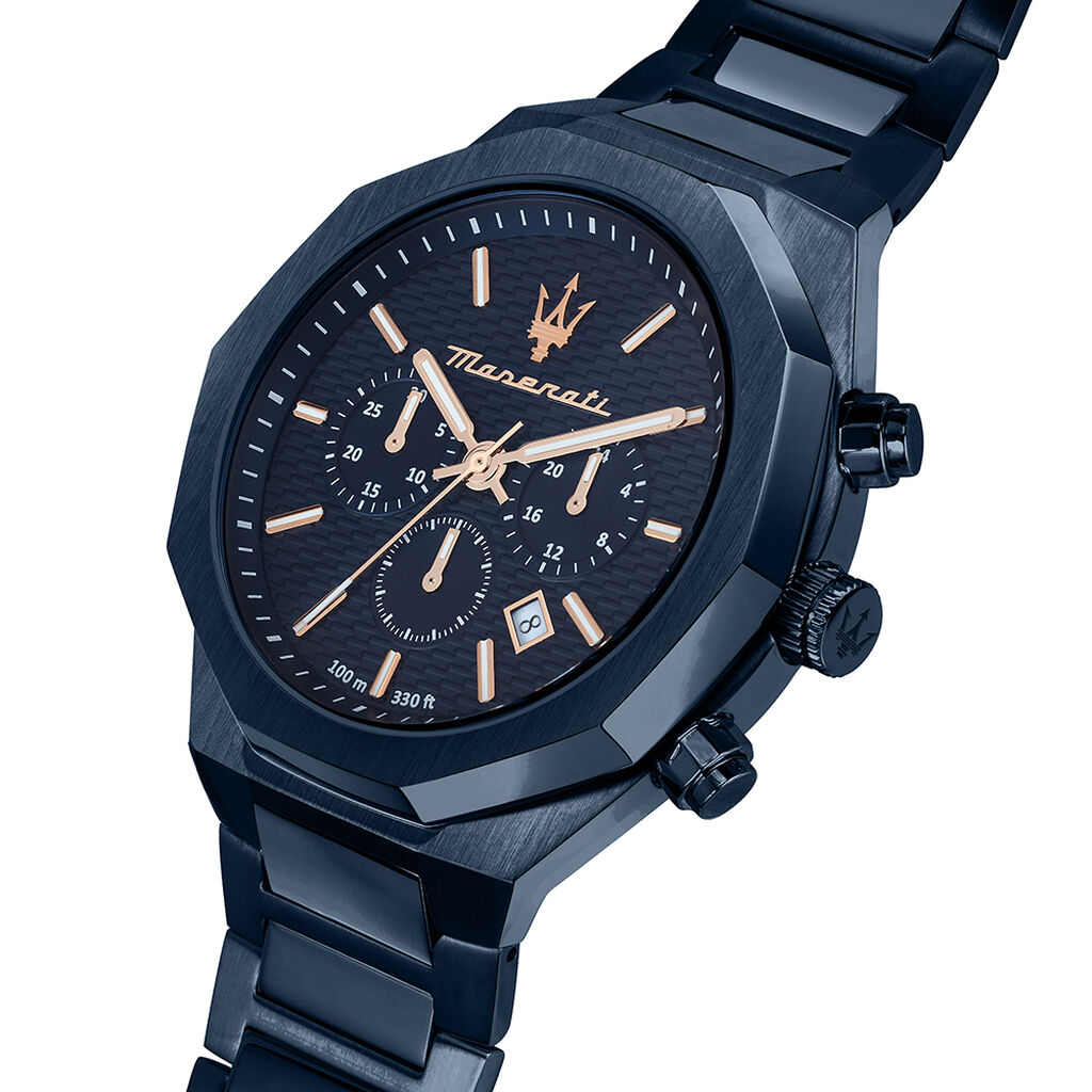 Montre Maserati Stile Bleu - Montres Homme | Histoire d’Or