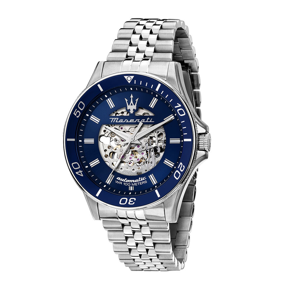 Montre Maserati Sfida Bleu - Montres Homme | Histoire d’Or