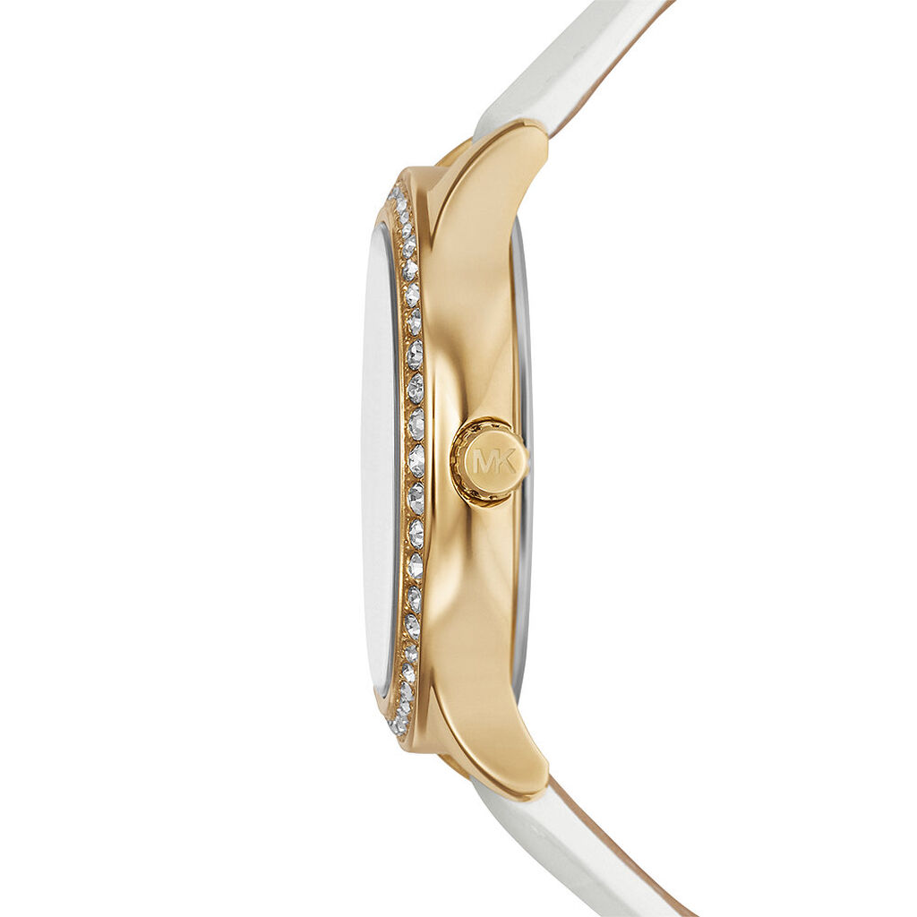 Montre Michael Kors Sage Nacre Blanche - Montres Femme | Histoire d’Or