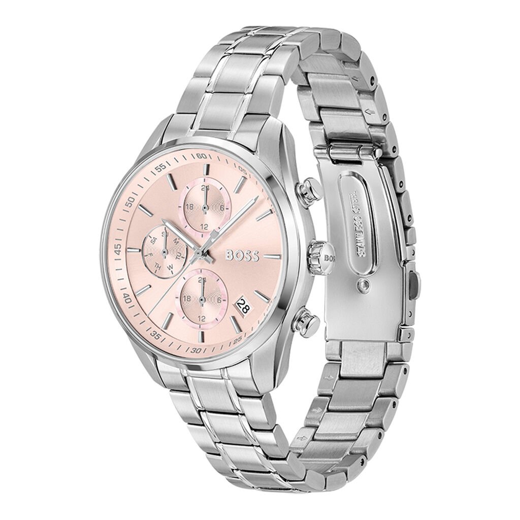 Montre Boss Grand Tour Ladies Rose - Montres Femme | Histoire d’Or