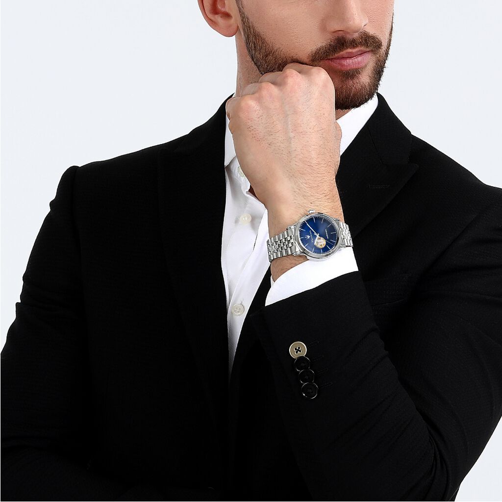 Montre Maserati Epoca Bleu - Montres Homme | Histoire d’Or