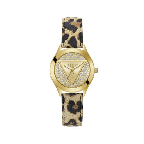 Montre Guess Glitz Plaque Champagne - Montres Femme | Histoire d’Or