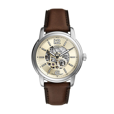 Montre Fossil Heritage Crème - Montres Homme | Histoire d’Or