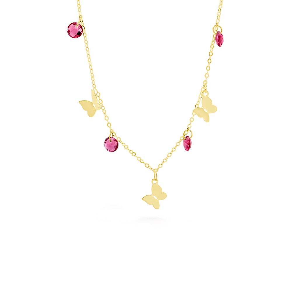 Collier Phyliss Or Jaune Oxyde De Zirconium - Colliers Enfant | Histoire d’Or