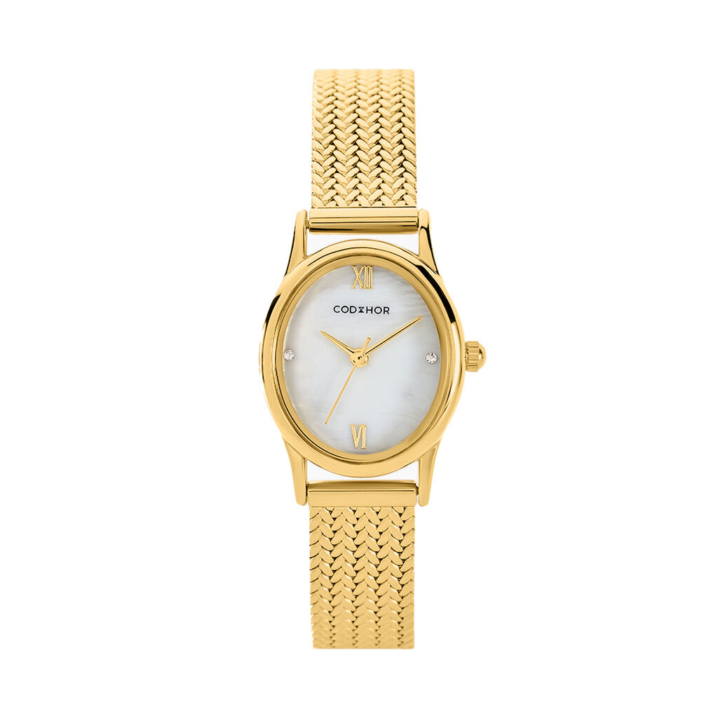 Montre Codhor Suzanne Nacre Blanche - Montres Femme | Histoire d’Or