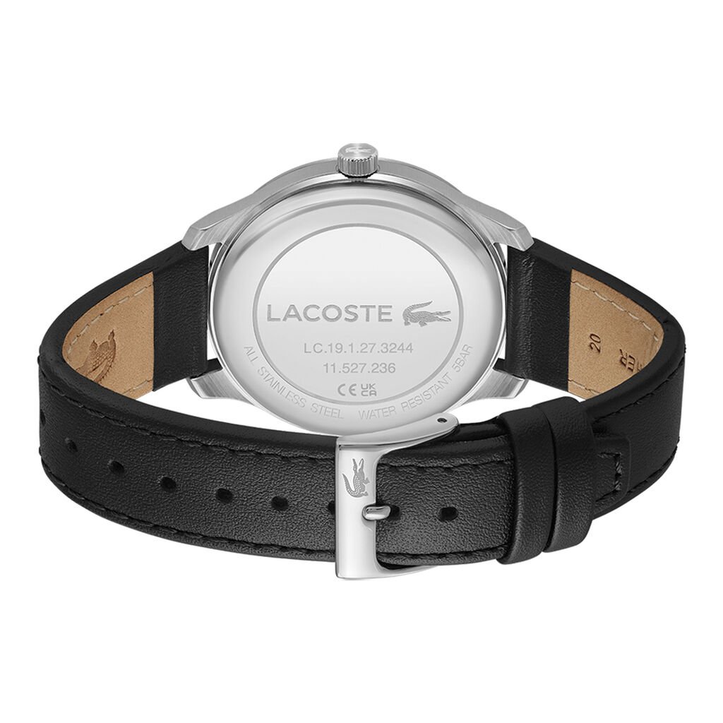 Montre Lacoste Lisbon Noir - Montres Homme | Histoire d’Or