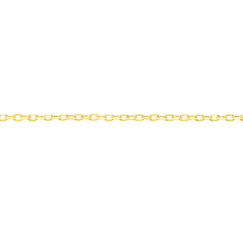Collier Maille Anglaise, Or jaune 375, 42 cm - Manillon