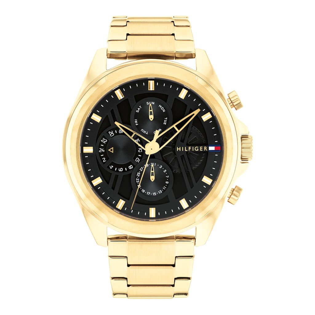 Montre Tommy Hilfiger Jax Noir - Montres Homme | Histoire d’Or