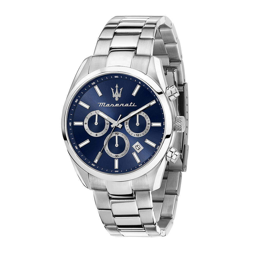 Montre Maserati Attrazione Bleu - Montres Homme | Histoire d’Or