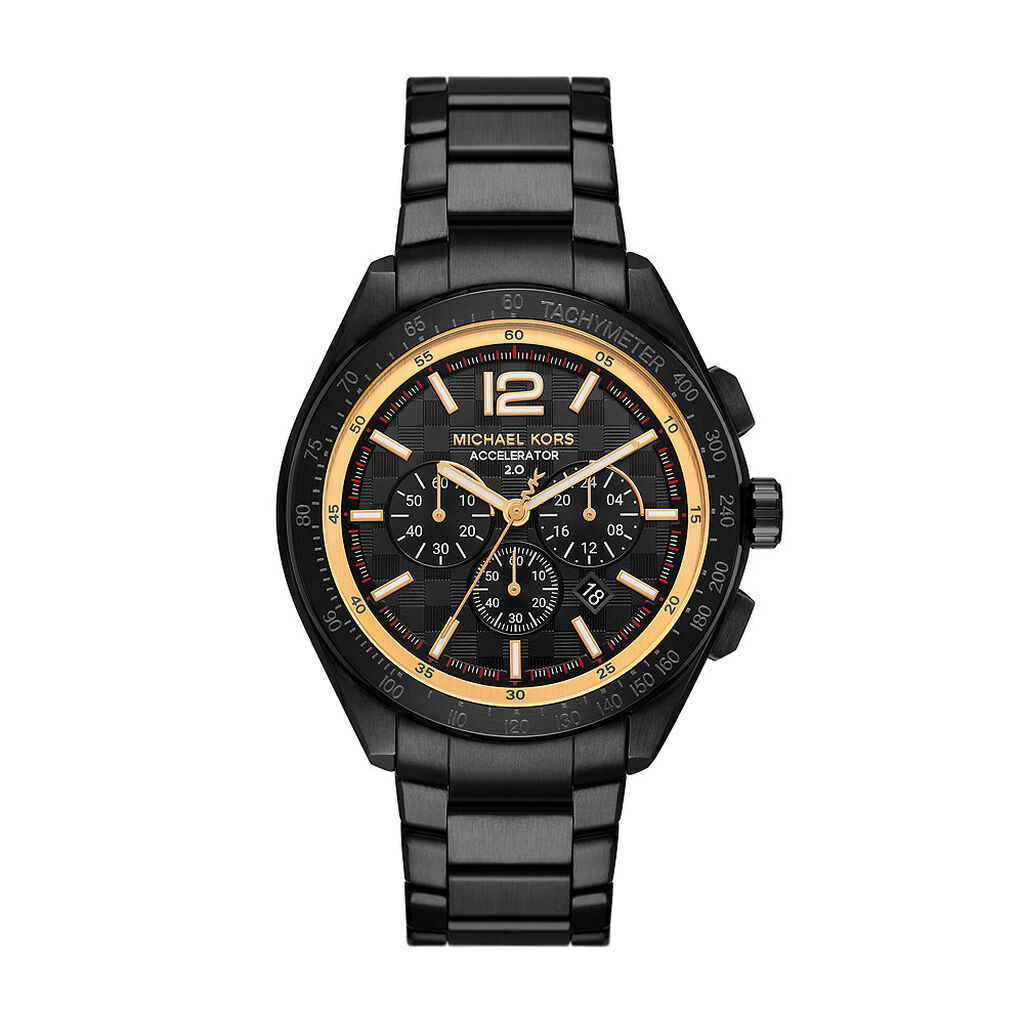 Montre Michael Kors Accelerator 2.0 Noir - Montres Homme | Histoire d’Or