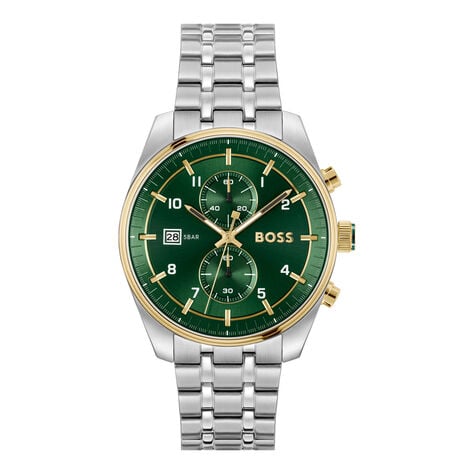 Montre Boss Skytraveller Vert - Montres Homme | Histoire d’Or