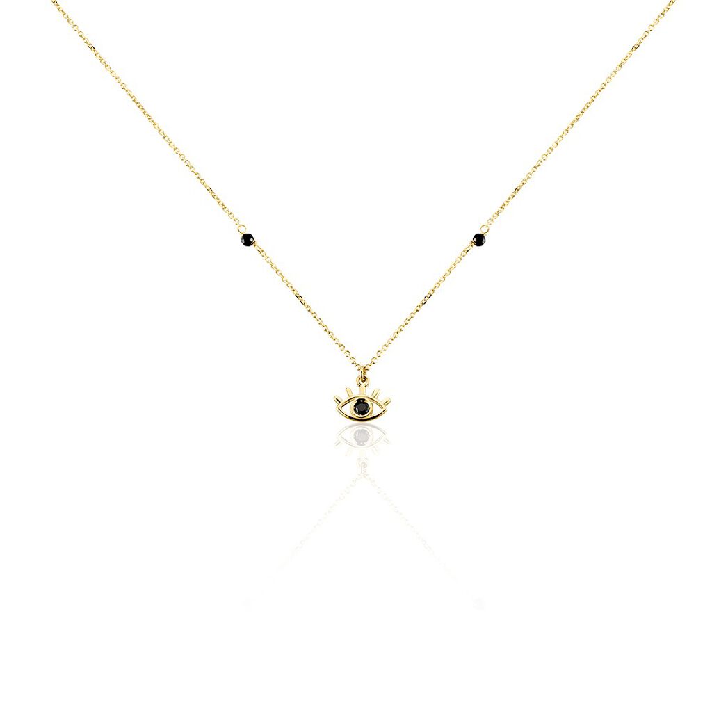 Collier Look At Me Or Jaune Oxyde De Zirconium Spinelle - Colliers Femme | Histoire d’Or