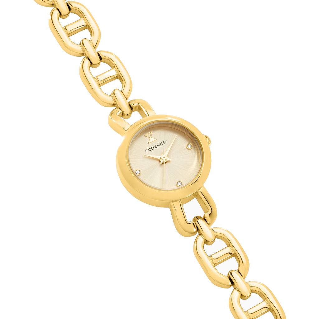 Montre Codhor Leana Champagne - Montres Femme | Histoire d’Or