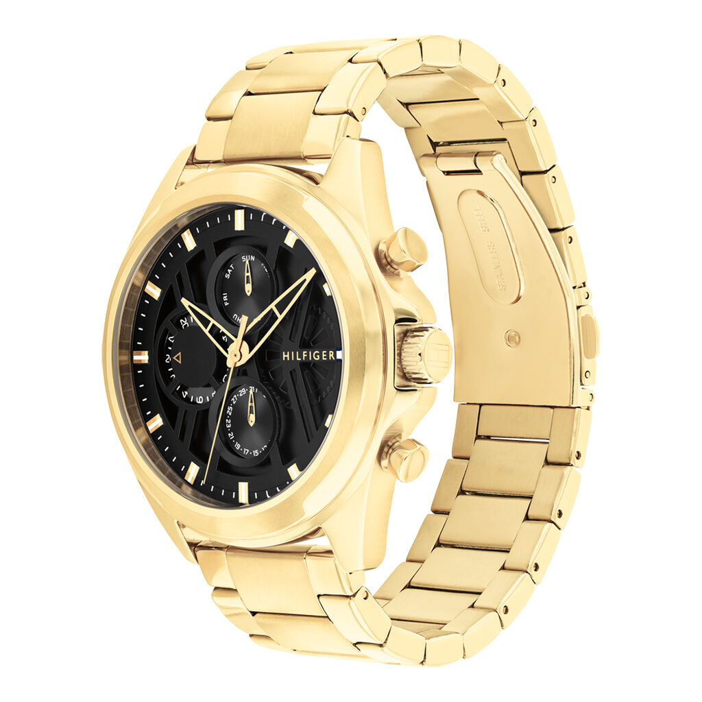 Montre Tommy Hilfiger Jax Noir - Montres Homme | Histoire d’Or