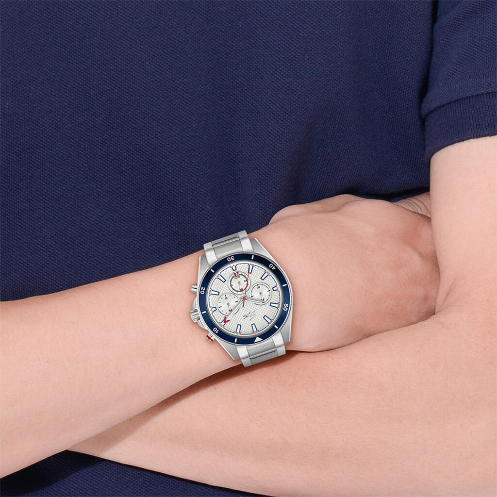 Montre Lacoste Mainsail Blanc - Montres Homme | Histoire d’Or