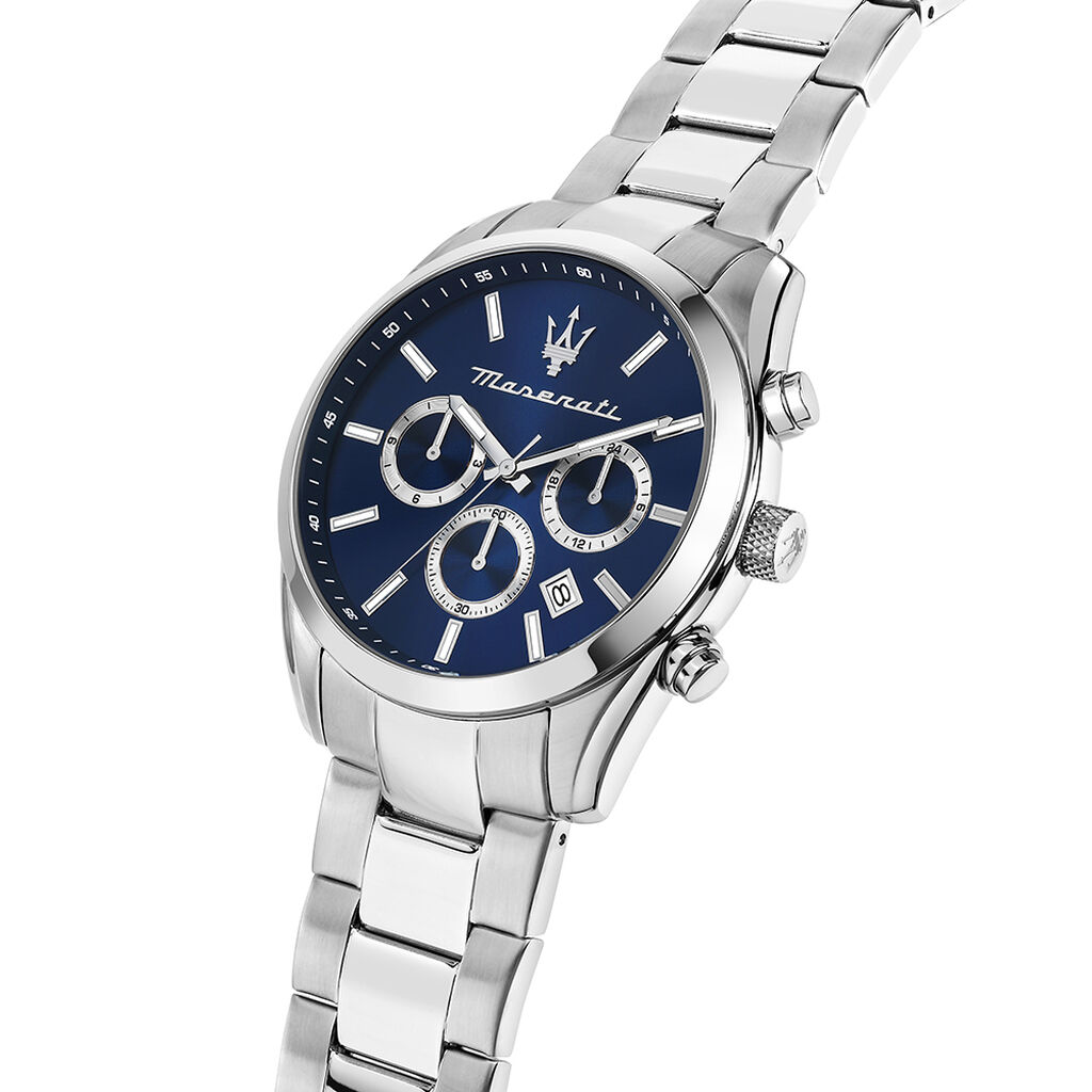 Montre Maserati Attrazione Bleu - Montres Homme | Histoire d’Or