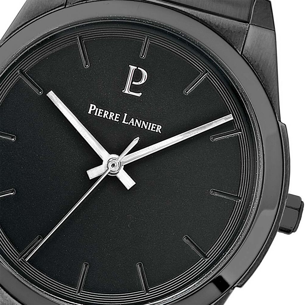 Montre Pierre Lannier Candide Noir - Montres Homme | Histoire d’Or