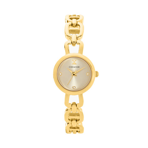 Montre Codhor Leana Champagne - Montres Femme | Histoire d’Or