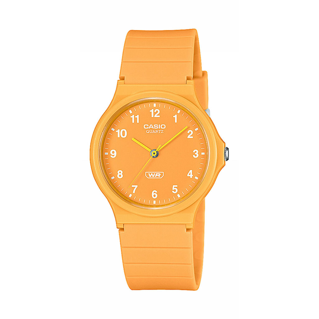 Montre Casio Collection Casio Timeless Collection Orange - Montres Famille | Histoire d’Or