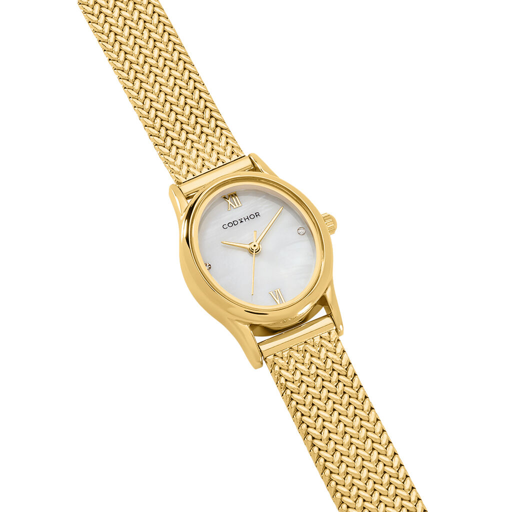 Montre Codhor Suzanne Nacre Blanche - Montres Femme | Histoire d’Or