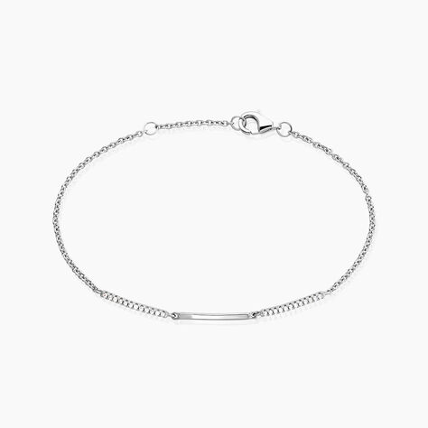 Bracelet Luciane Argent Blanc Oxyde De Zirconium - Bracelets Femme | Histoire d’Or