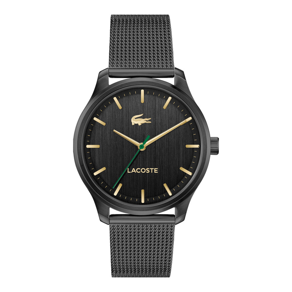 Montre Lacoste Lisbon Noir - Montres Homme | Histoire d’Or