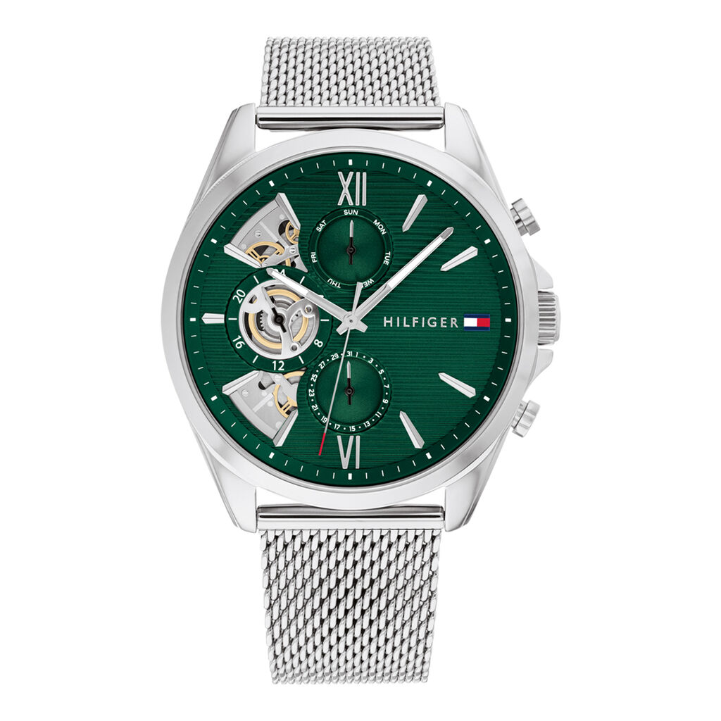 Montre Tommy Hilfiger Baker Vert - Montres Homme | Histoire d’Or