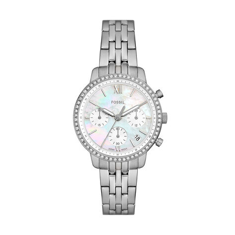 Montre Fossil Neutra Nacre Blanche - Montres Femme | Histoire d’Or