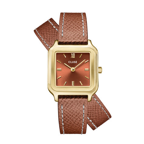 Montre Cluse Gracieuse Petite Marron - Montres Femme | Histoire d’Or