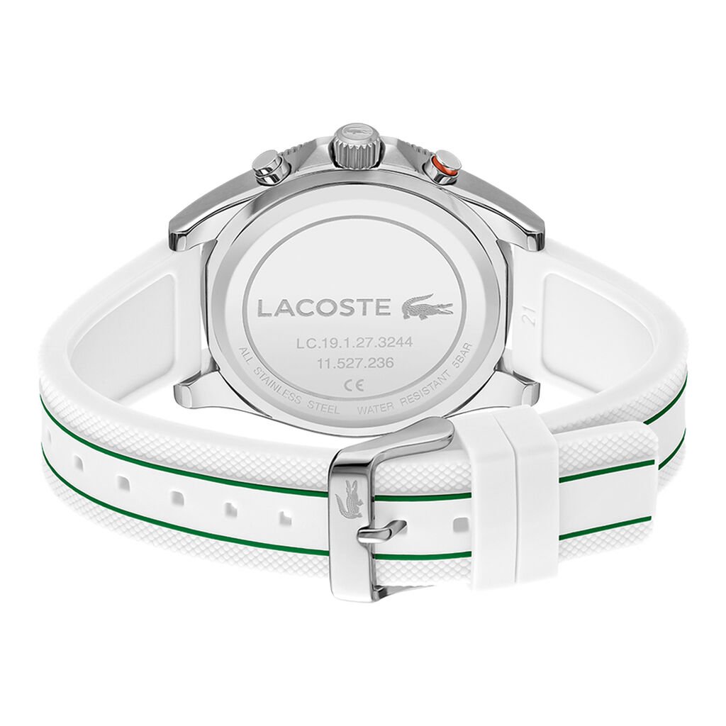 Montre Lacoste Mainsail Blanc - Montres Homme | Histoire d’Or