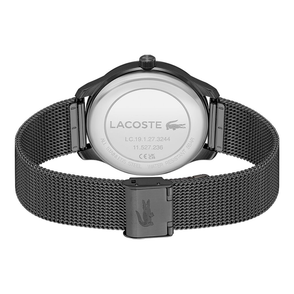 Montre Lacoste Lisbon Noir - Montres Homme | Histoire d’Or