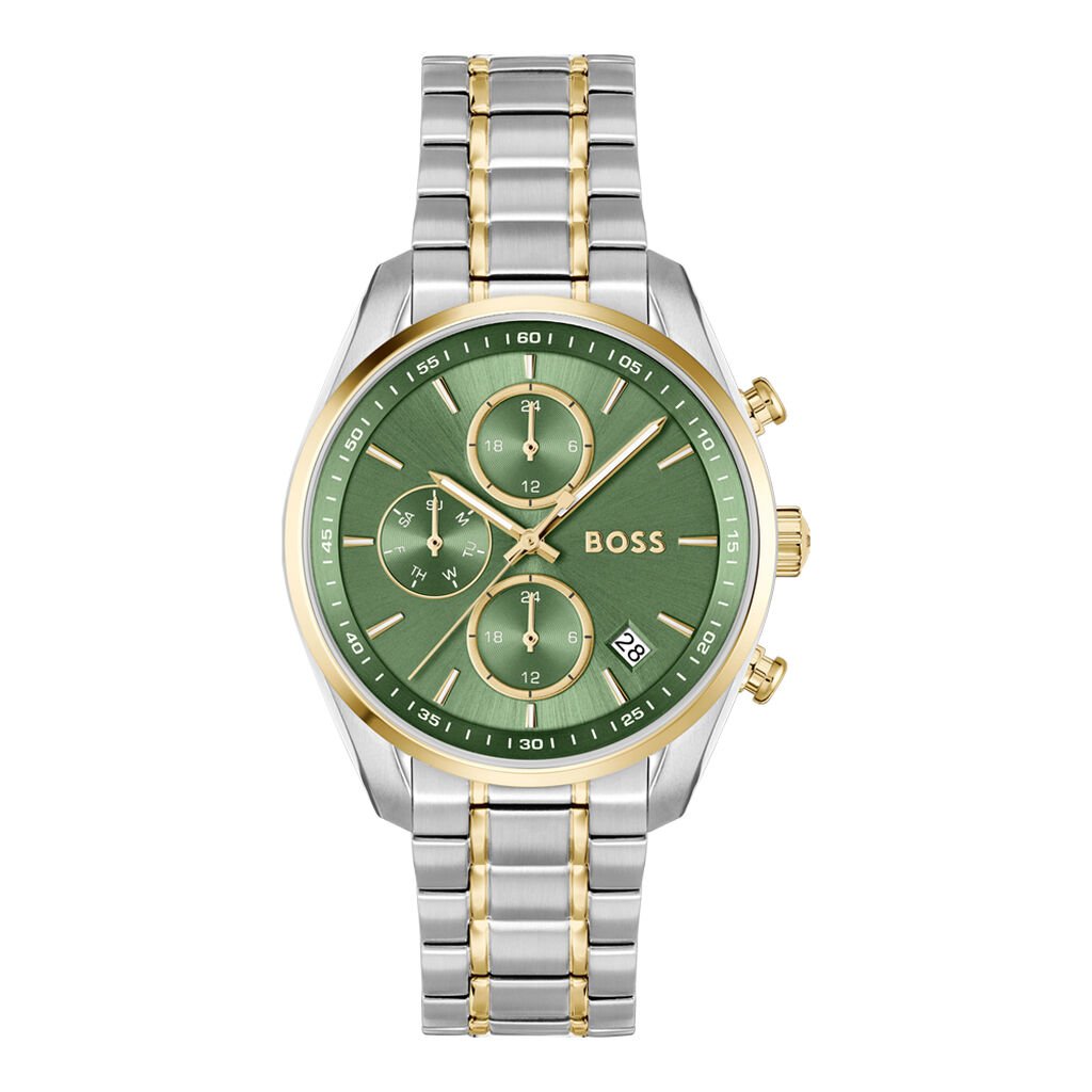 Montre Boss Grand Tour Ladies Vert - Montres Femme | Histoire d’Or