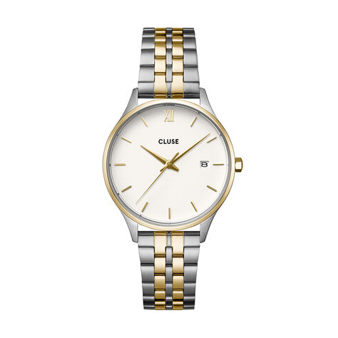 Montre Cluse Minuit Date Blanc - Montres Femme | Histoire d’Or