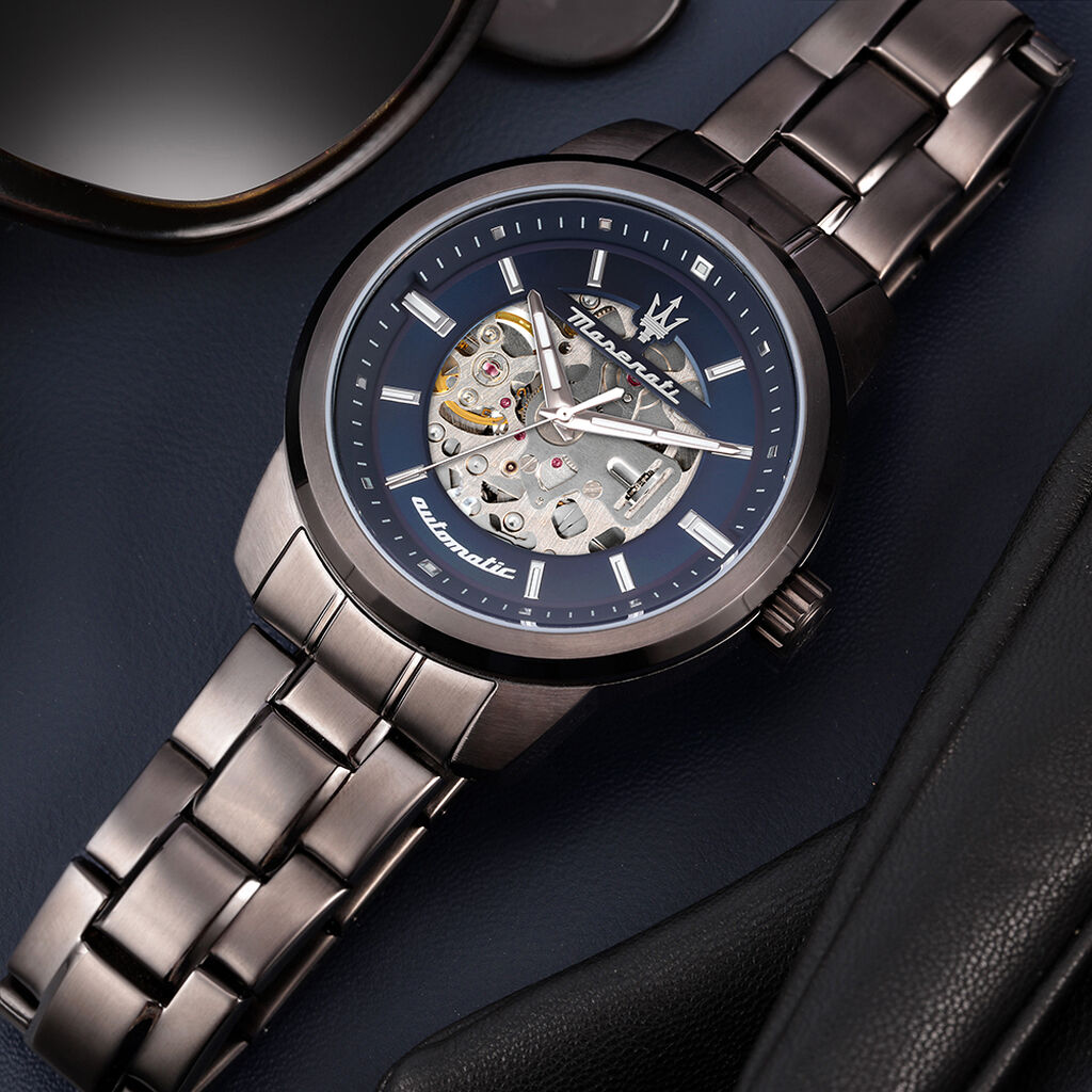 Montre Maserati Successo Bleu - Montres Homme | Histoire d’Or