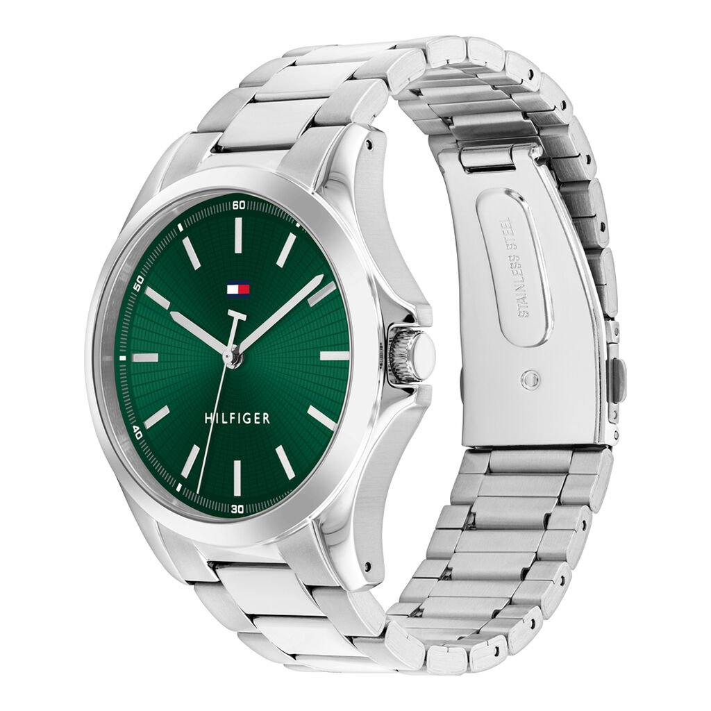 Montre Tommy Hilfiger Bruce Vert - Montres Homme | Histoire d’Or