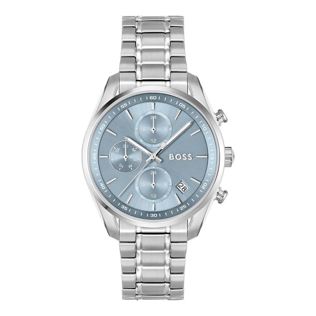 Montre Boss Grand Tour Ladies Bleu - Montres Femme | Histoire d’Or