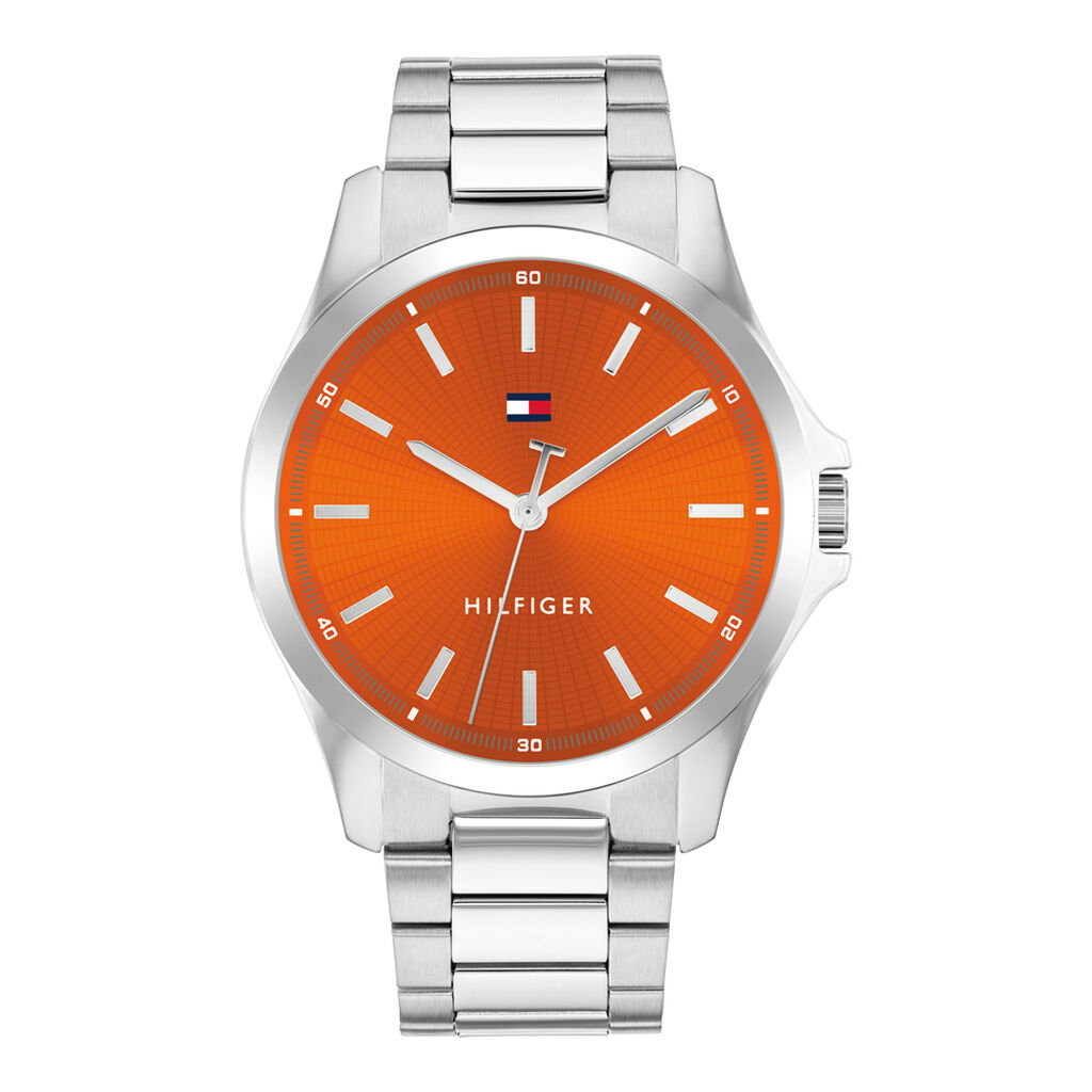 Montre Tommy Hilfiger Bruce Orange - Montres Homme | Histoire d’Or