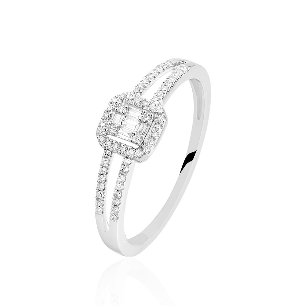 Bague Natacha Or Blanc Diamant