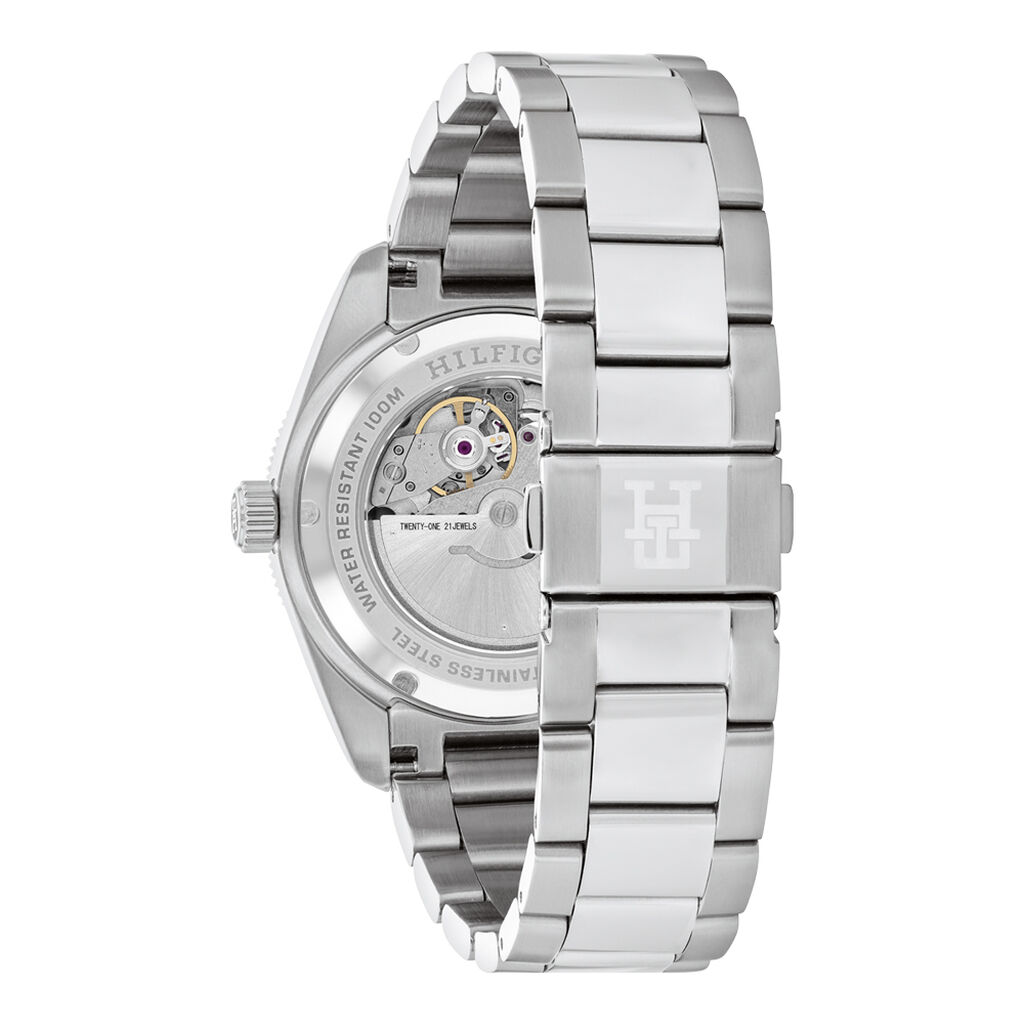 Montre Tommy Hilfiger Th 85 Auto Noir - Montres Homme | Histoire d’Or