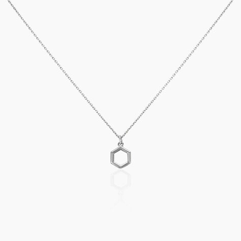 Collier Brielle Argent Blanc - Colliers fantaisie Femme | Histoire d’Or