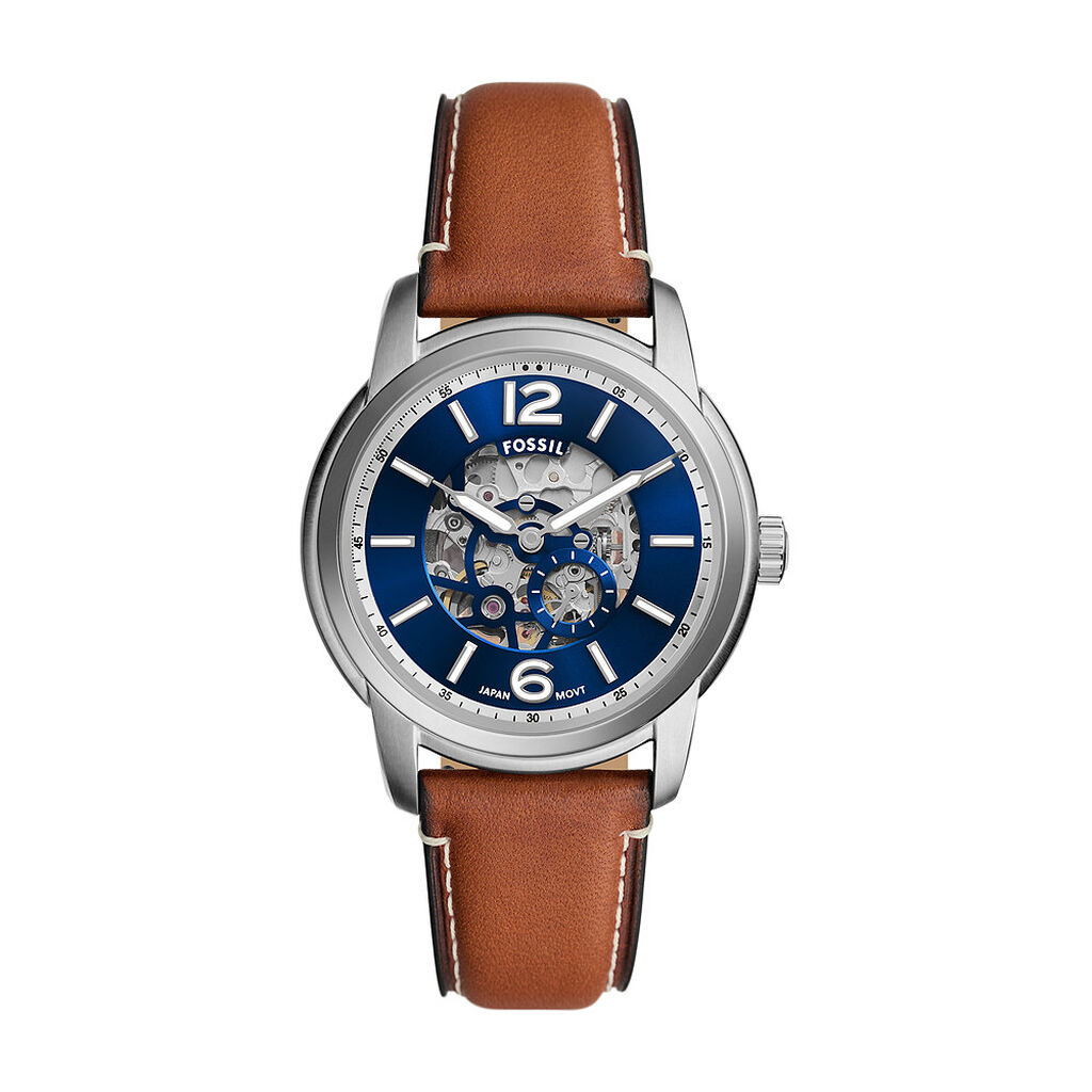 Montre Fossil Heritage Bleu - Montres Homme | Histoire d’Or