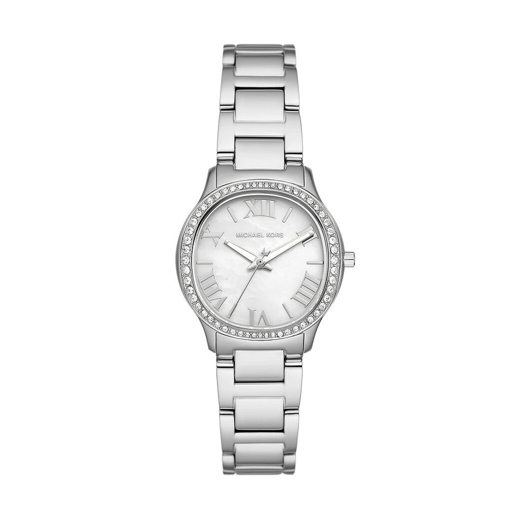 Montre Michael Kors Sage Nacre Blanche - Montres Femme | Histoire d’Or