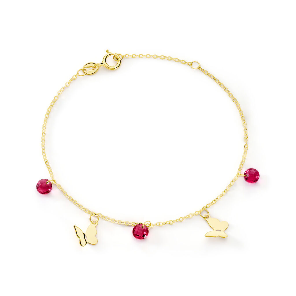 Bracelet Phyliss Or Jaune Oxyde De Zirconium - Bracelets Enfant | Histoire d’Or