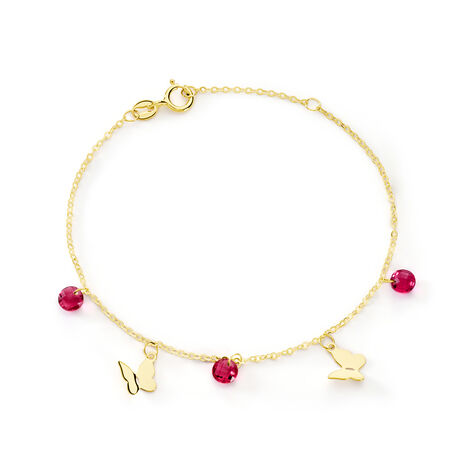 Bracelet Phyliss Or Jaune Oxyde De Zirconium - Bracelets Enfant | Histoire d’Or