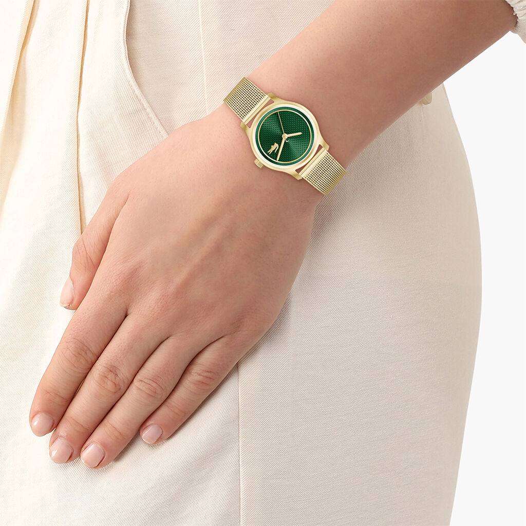 Montre Lacoste Elyse Vert - Montres Femme | Histoire d’Or