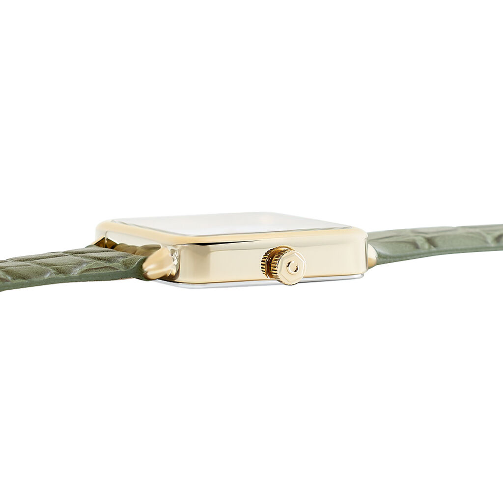 Montre Cluse La Tetragone Blanc - Montres Femme | Histoire d’Or