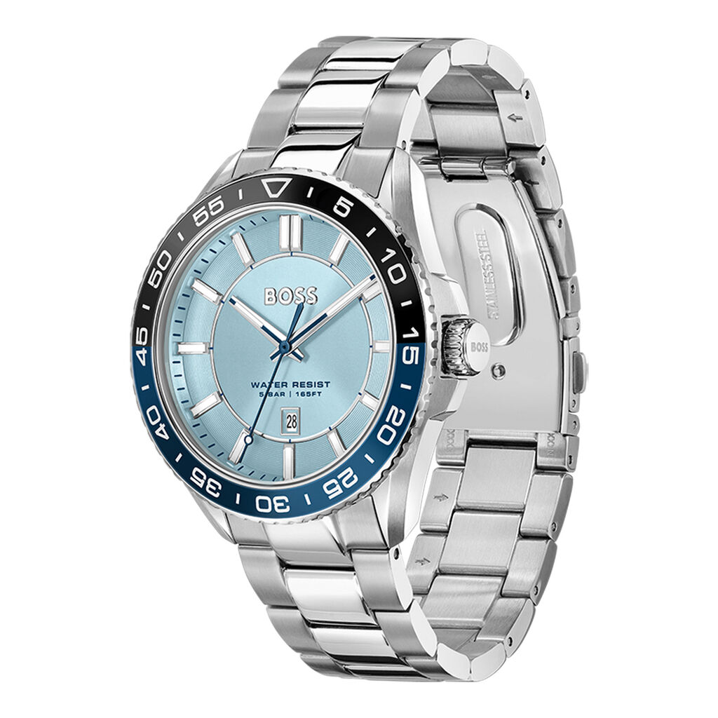 Montre Boss Runner Bleu - Montres Homme | Histoire d’Or