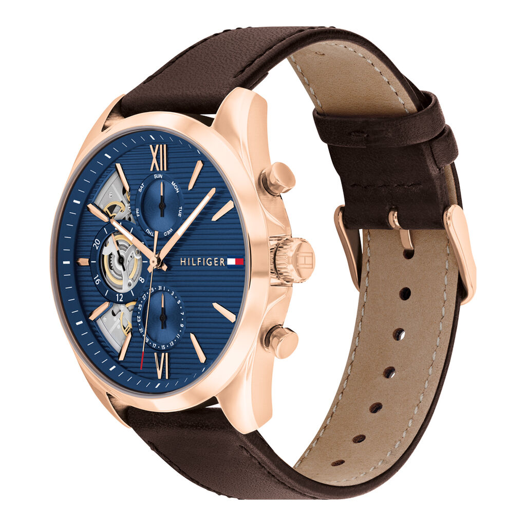 Montre Tommy Hilfiger Baker Bleu - Montres Homme | Histoire d’Or